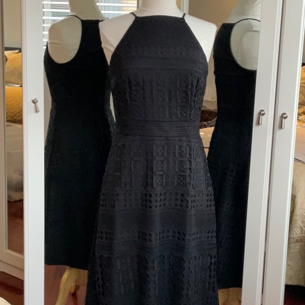 Lauren Ralph Lauren Classic Sleeveless Summer Dress / Black / Size 4